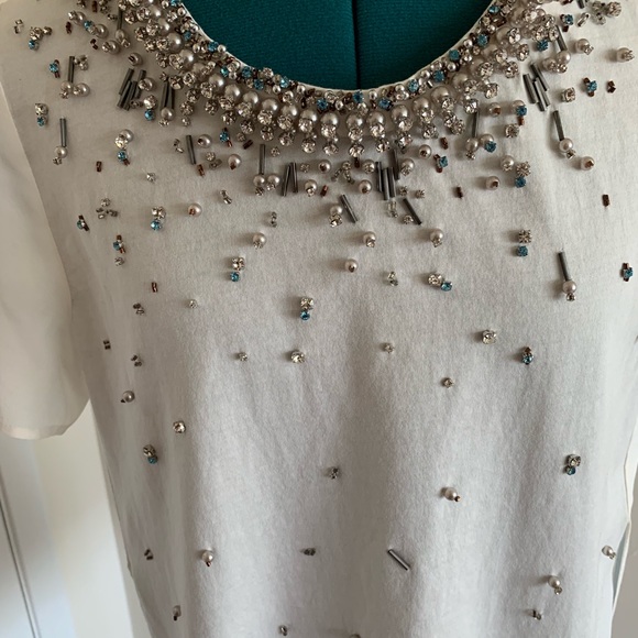 3.1 Phillip Lim bejeweled side-split tunic - Picture 3 of 8